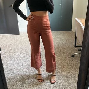 Wide Leg Linen Pants